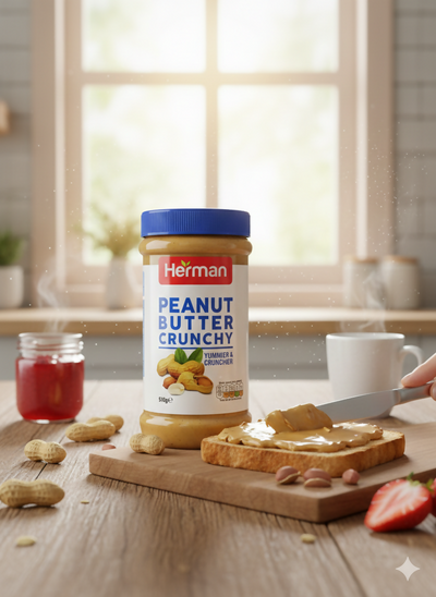 Herman Crunchy Peanut Butter