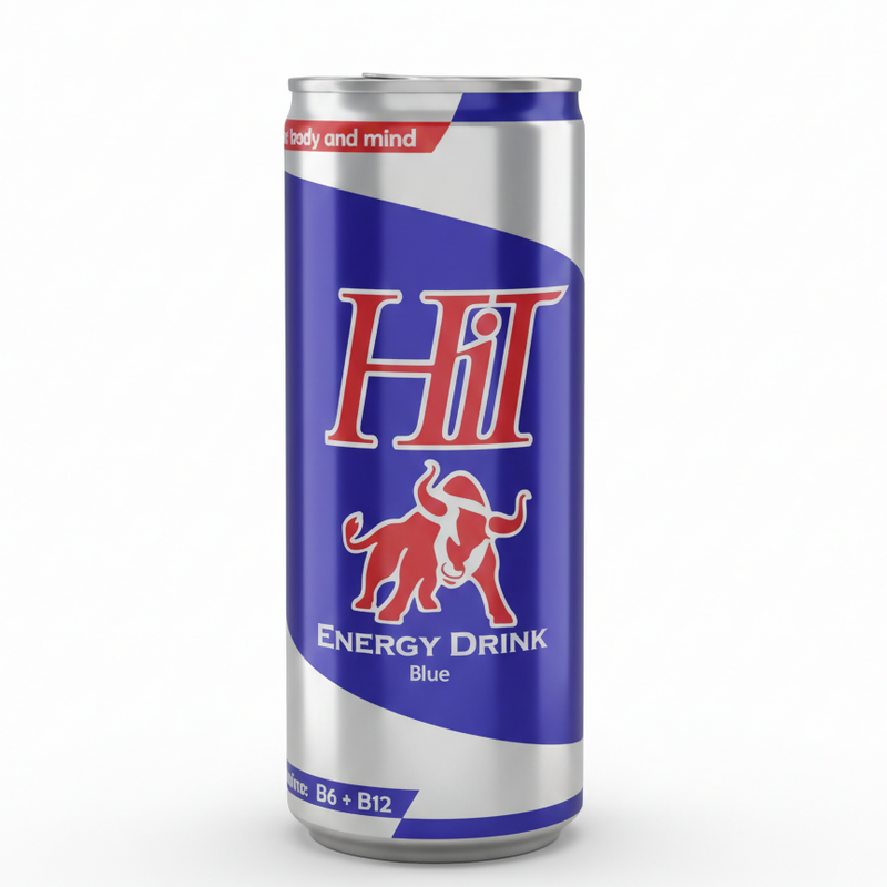 Hit Energy Drink Blue