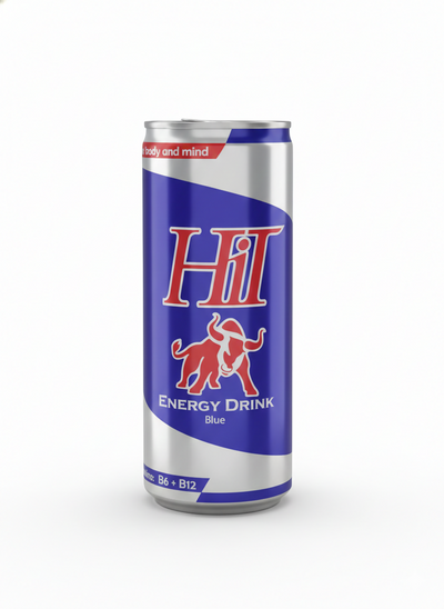 Hit Energy Drink Blue