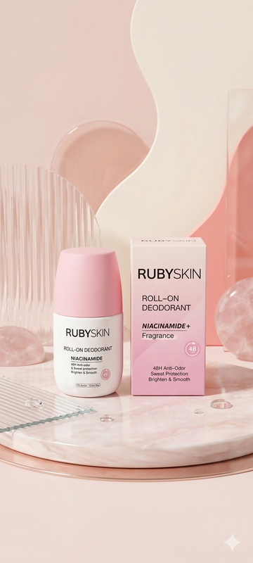 RUBYSKIN Niacinamide Roll-On Deodorant