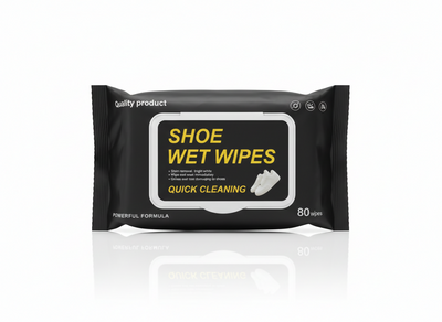 Shoe Wet Wipes - Quick Cleaning (80 Wipes)