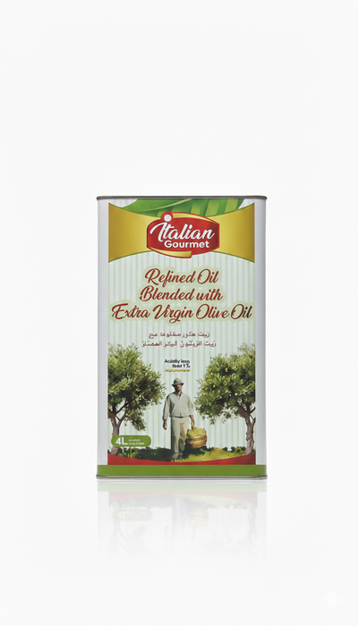 Refined Oil Blended with Extra Virgin Olive Oil
