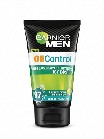 Garnier Men OilControl Anti-Blackheads Brightening Icy Scrub