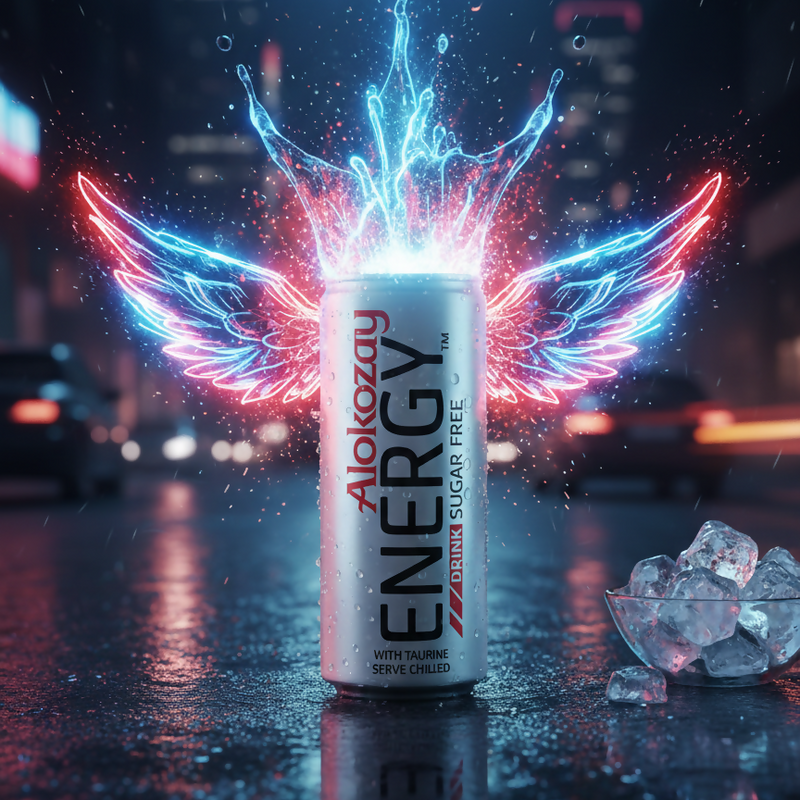 Alokozay Energy Drink Sugar Free (with Taurine)