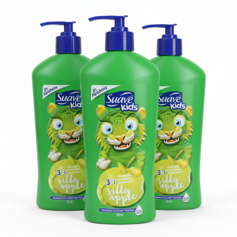 3-in-1 Silly Apple (Shampoo, Conditioner, and Body Wash)