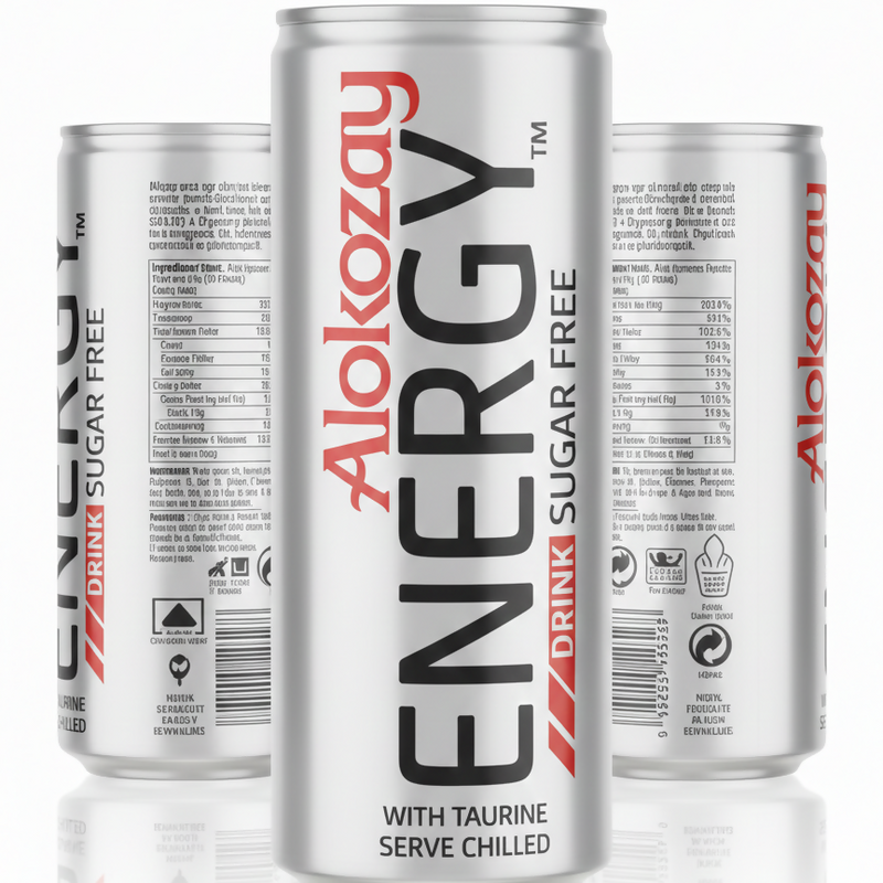 Alokozay Energy Drink Sugar Free (with Taurine)