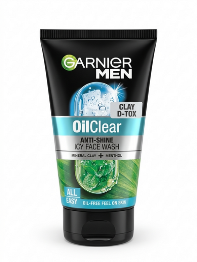 OilClear Anti-Shine Icy Face Wash (Clay D-Tox)