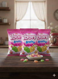 ibon fruity (Milk-filled Fruit Candy)