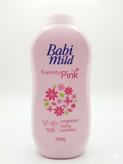 Sweety Pink Organic Baby Powder