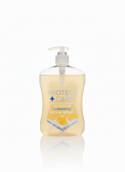 Protect + Care Anti-Bacterial Handwash - Milk & Honey (600ml)