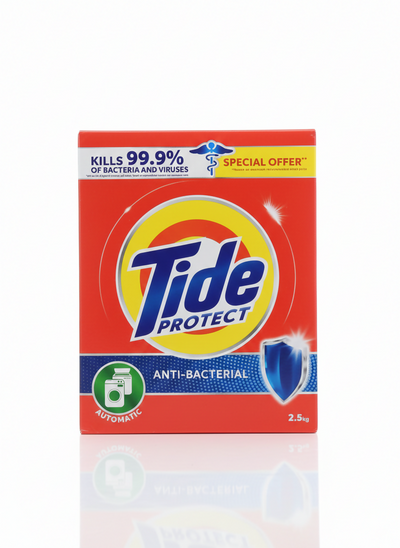 Tide Protect Anti-Bacterial Laundry Detergent (2.5 kg Special Offer)