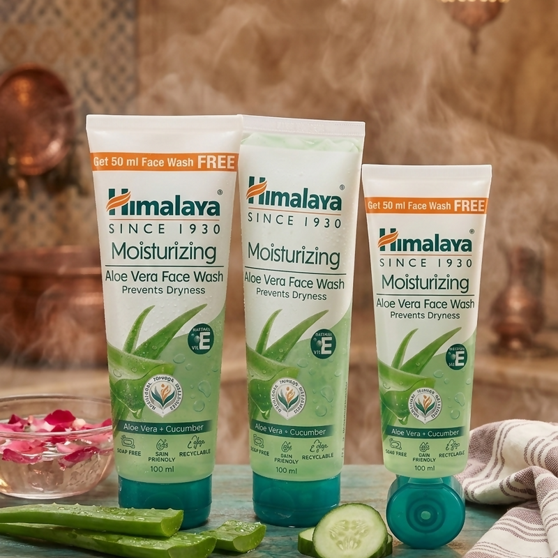 Himalaya Moisturizing Aloe Vera Face Wash