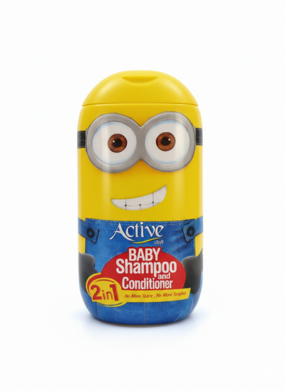 شامپو و نرم‌کننده ۲ در ۱ اطفال (Active Soft)