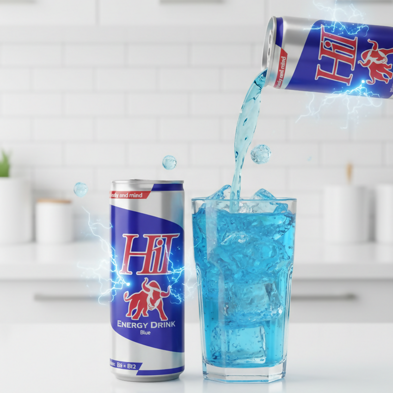 Hit Energy Drink Blue