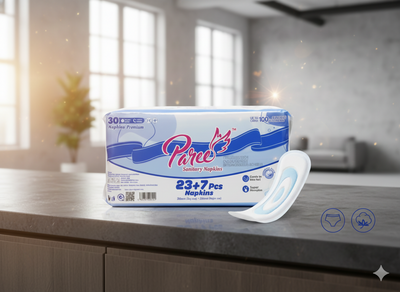 Premium Sanitary Napkins (23 Day Use + 7 Night Use)