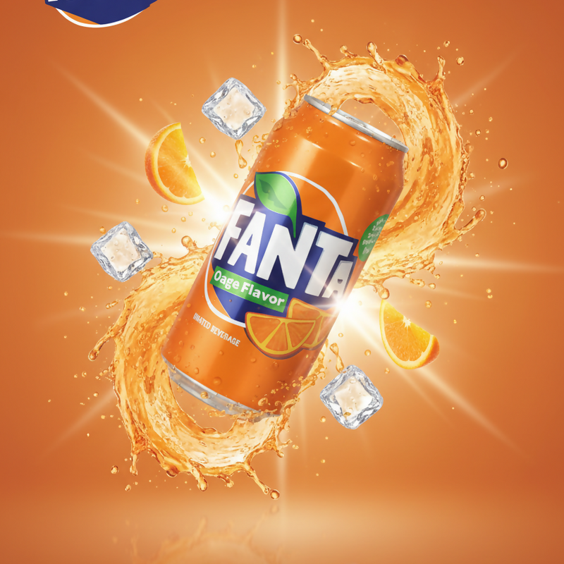 Fanta Orange Flavor