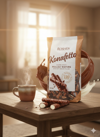 Konafetto (Glazed Crispy Rolled Wafers)